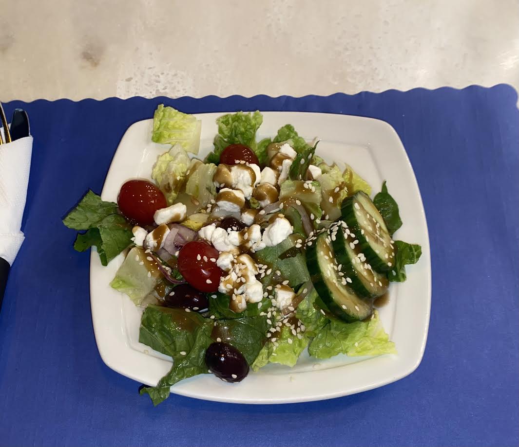 Order Side Santorini Salad food online from The Greek store, State College on bringmethat.com