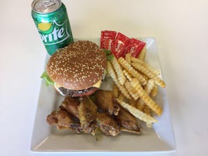 Order Cheeseburger food online from B.b's wings store, Duluth on bringmethat.com