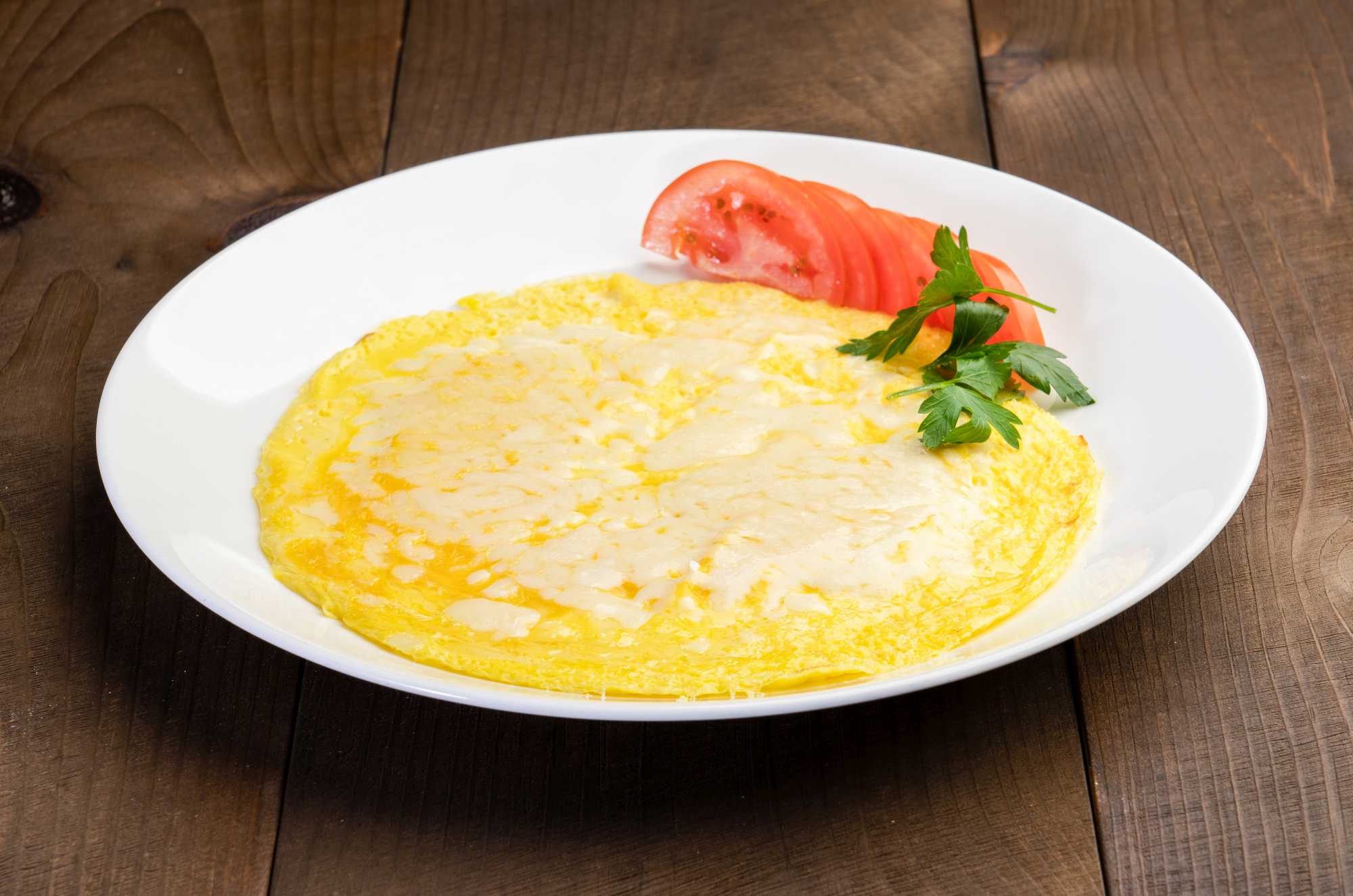 Order Kashkaval Omelette food online from Masal Cafe store, Brooklyn on bringmethat.com