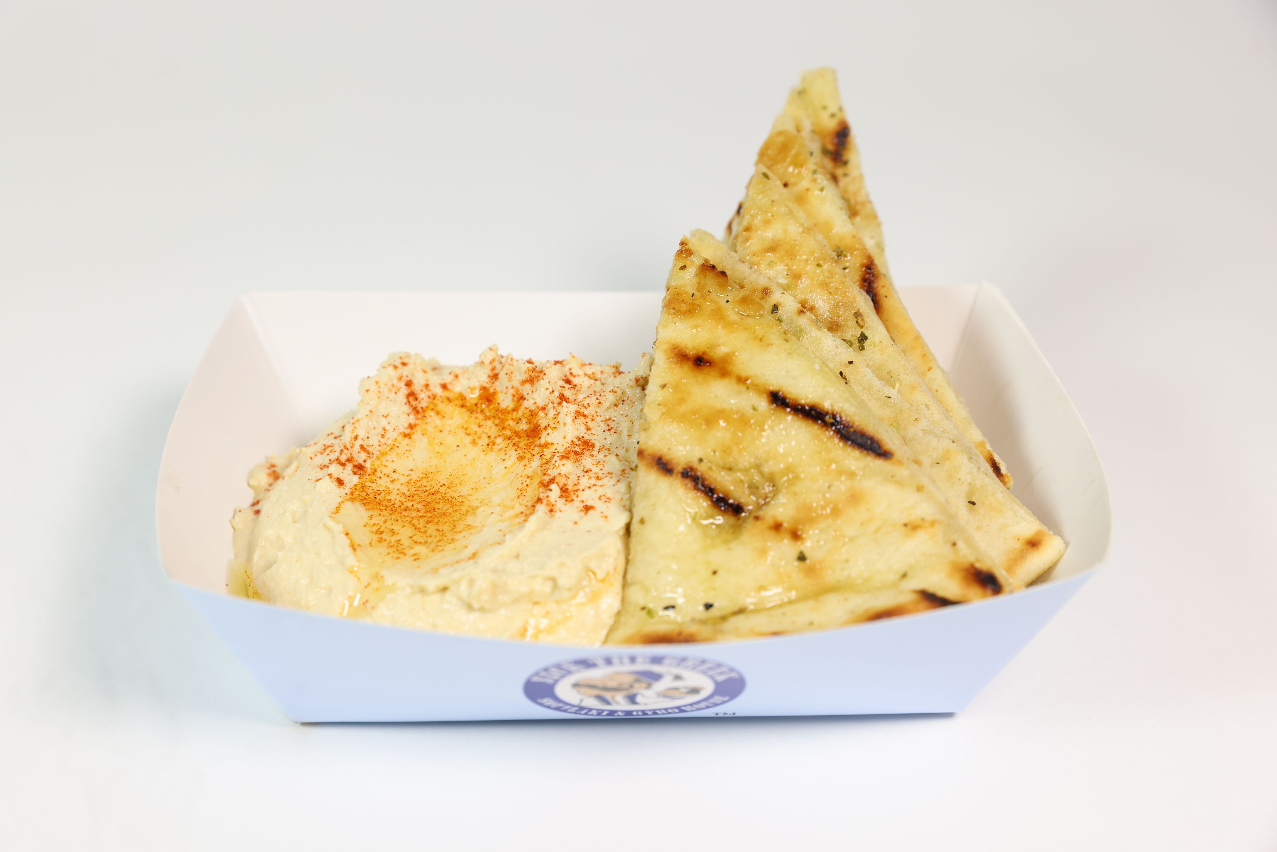 Order Hummus and Pita food online from Nick The Greek store, Los Angeles on bringmethat.com