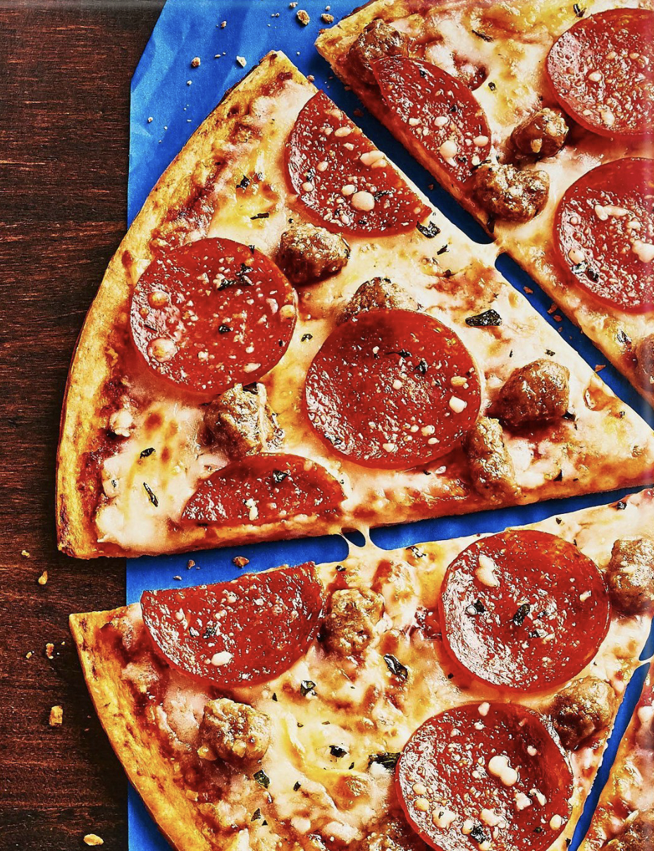 Order Sausage and Uncured Pepperoni Pizza food online from Fire Pizza store, New York on bringmethat.com