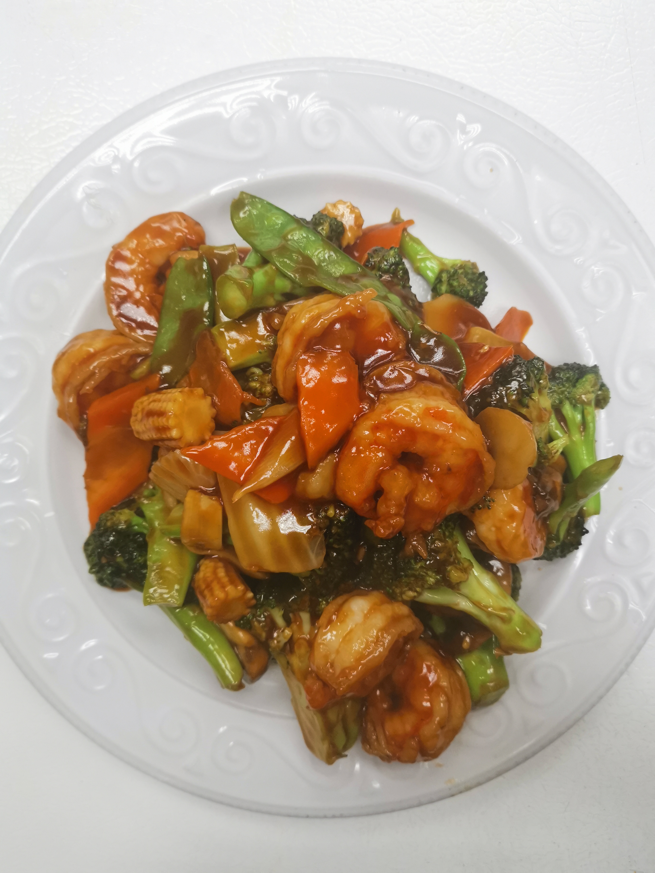 Order 98. Shrimp with Mixed Vegetables food online from China Express store, Baltimore on bringmethat.com