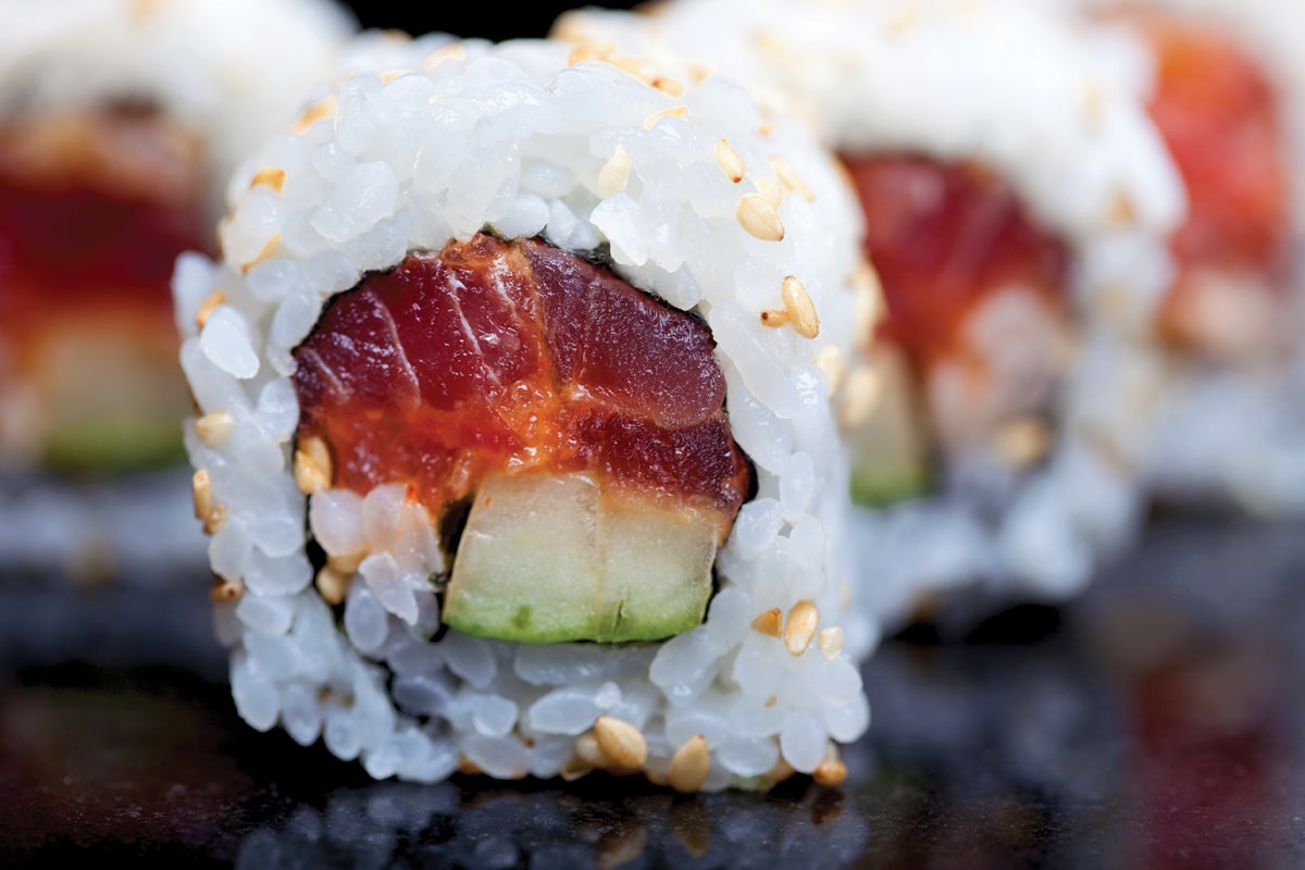 Order SPICY TUNA ROLL food online from Benihana store, Anchorage on bringmethat.com