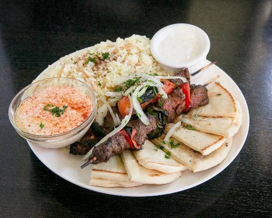 Order Beef Kabob food online from John Kabobs 2 store, Commerce on bringmethat.com
