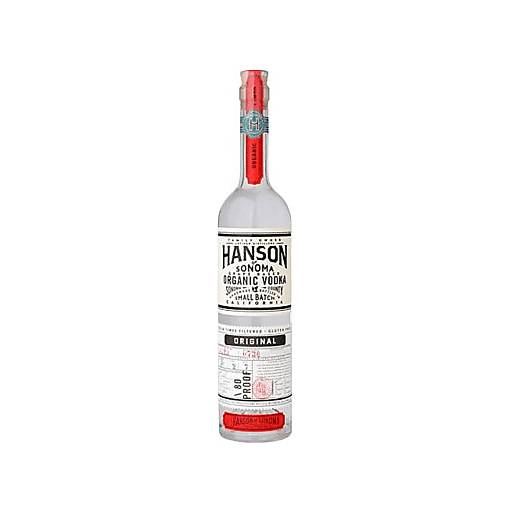 Order Hanson Organic Vodka 750 Ml (750 ML) 105675 food online from Bevmo! store, Fairfield on bringmethat.com