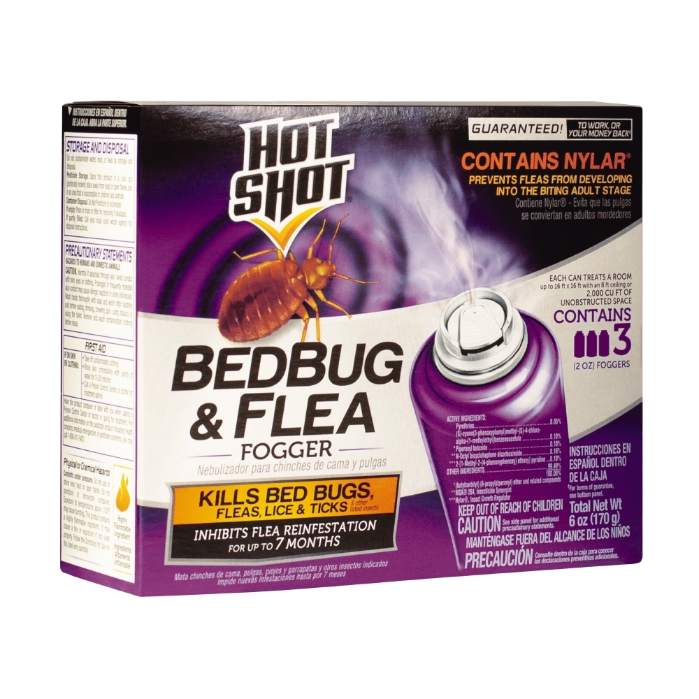Order Hot Shot Bedbug & Flea Fogger - 2 oz, 3 pk food online from Rite Aid store, Aston on bringmethat.com