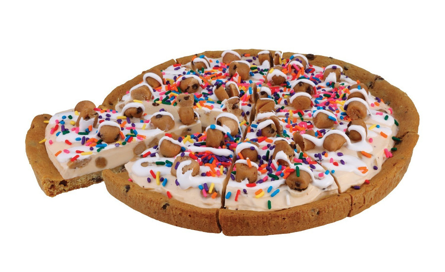 Order Chocolate Chip Cookie Dough Polar Pizza food online from Baskin-Robbins store, Hacienda Heights on bringmethat.com