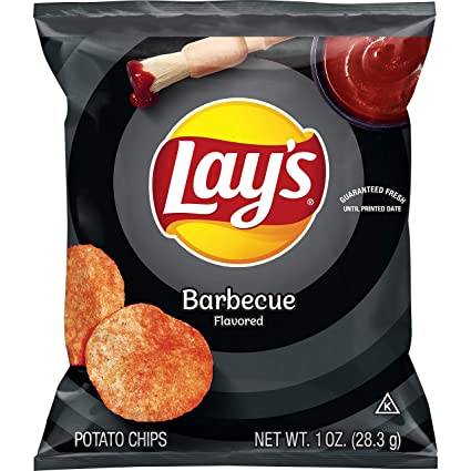 Order Lay's Barbecue Flavored Potato Chips food online from Exxon Food Mart store, Port Huron on bringmethat.com