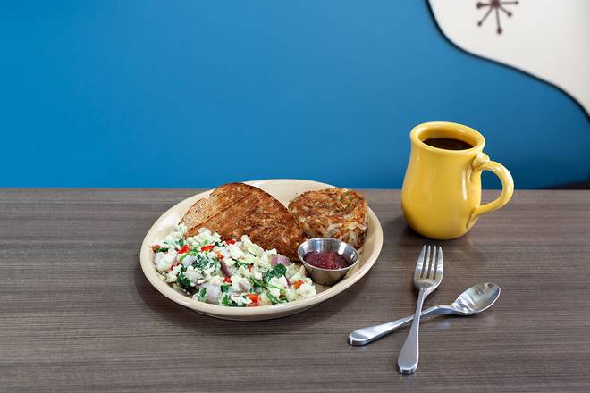 Order Egg White Scramble* food online from Snooze AM Eatery store, Webster on bringmethat.com
