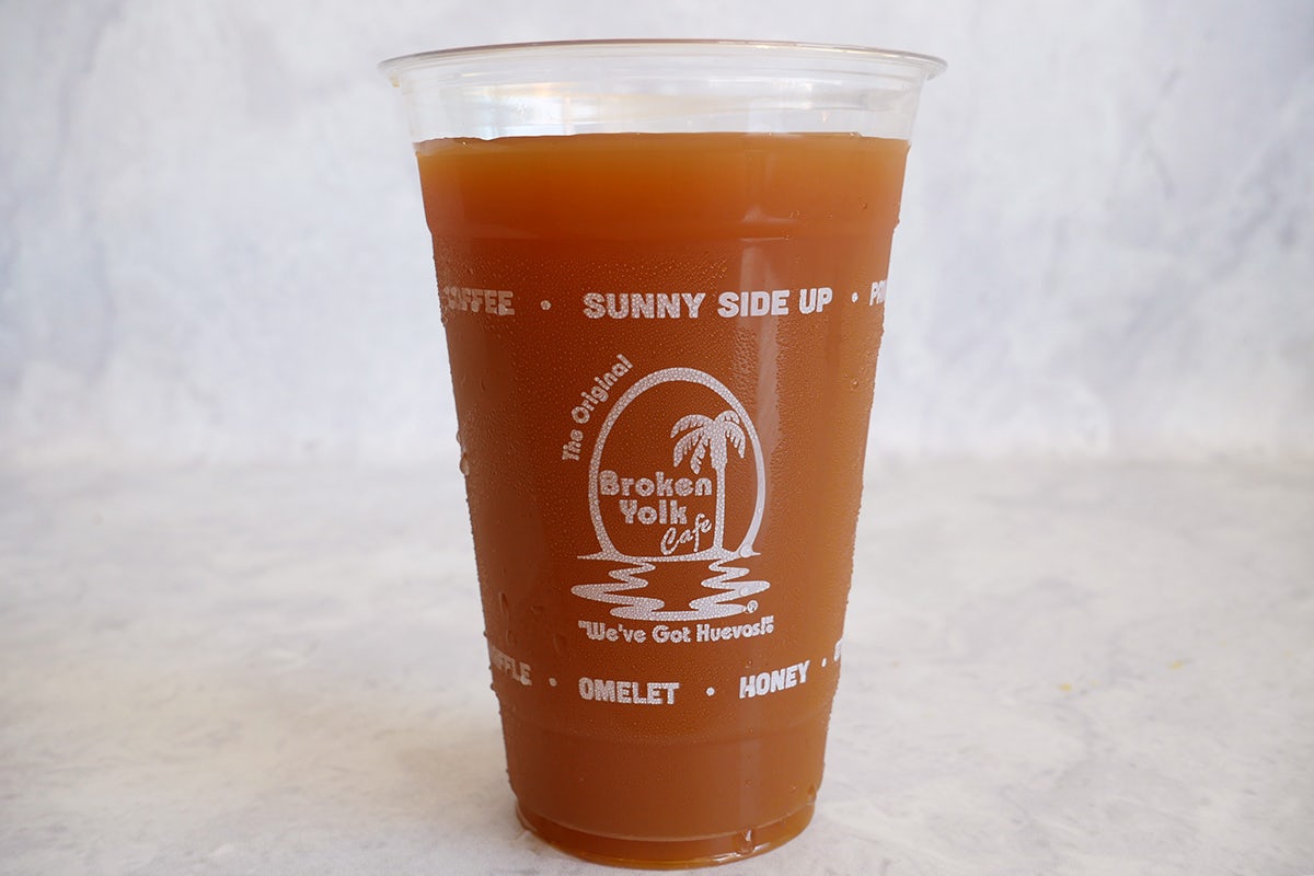 Order Apple Juice food online from Broken Yolk Cafe store, Orange on bringmethat.com