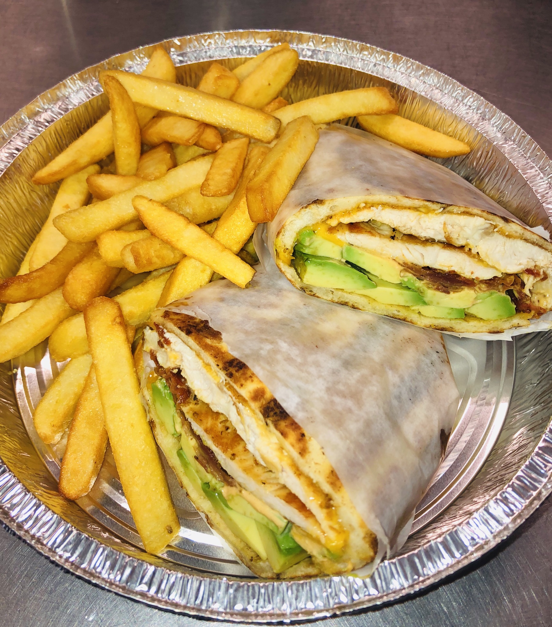 Order Backyard Grilled Chicken Panini food online from Bell Diner store, New York on bringmethat.com