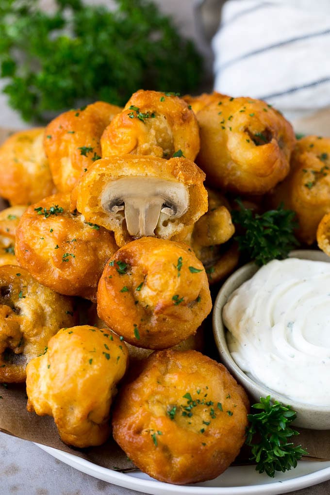 Order Fried Mushrooms food online from Buonos Pizza store, Gilbert on bringmethat.com