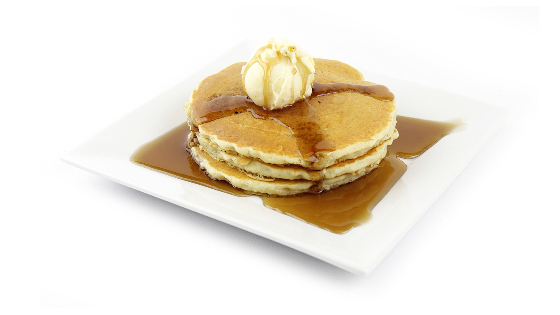 Order The Original Buttermilk Pancakes 3 Stack food online from Matty's Grill & Pancake House store, Shorewood on bringmethat.com
