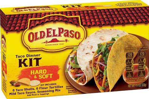 Order Old El Paso Hard & Soft Taco Shells (11.4 oz) food online from Ctown Supermarkets store, Uniondale on bringmethat.com