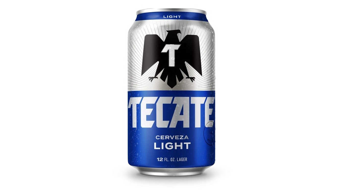 Order Tecate Light 12 Pack 12 oz Cans food online from House Of Cigar & Liquor store, Redondo Beach on bringmethat.com