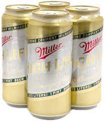 Order MILLER HIGH LIFE 4 PACK 16 FL OZ. CANS food online from Quik Food Mart store, Avondale on bringmethat.com