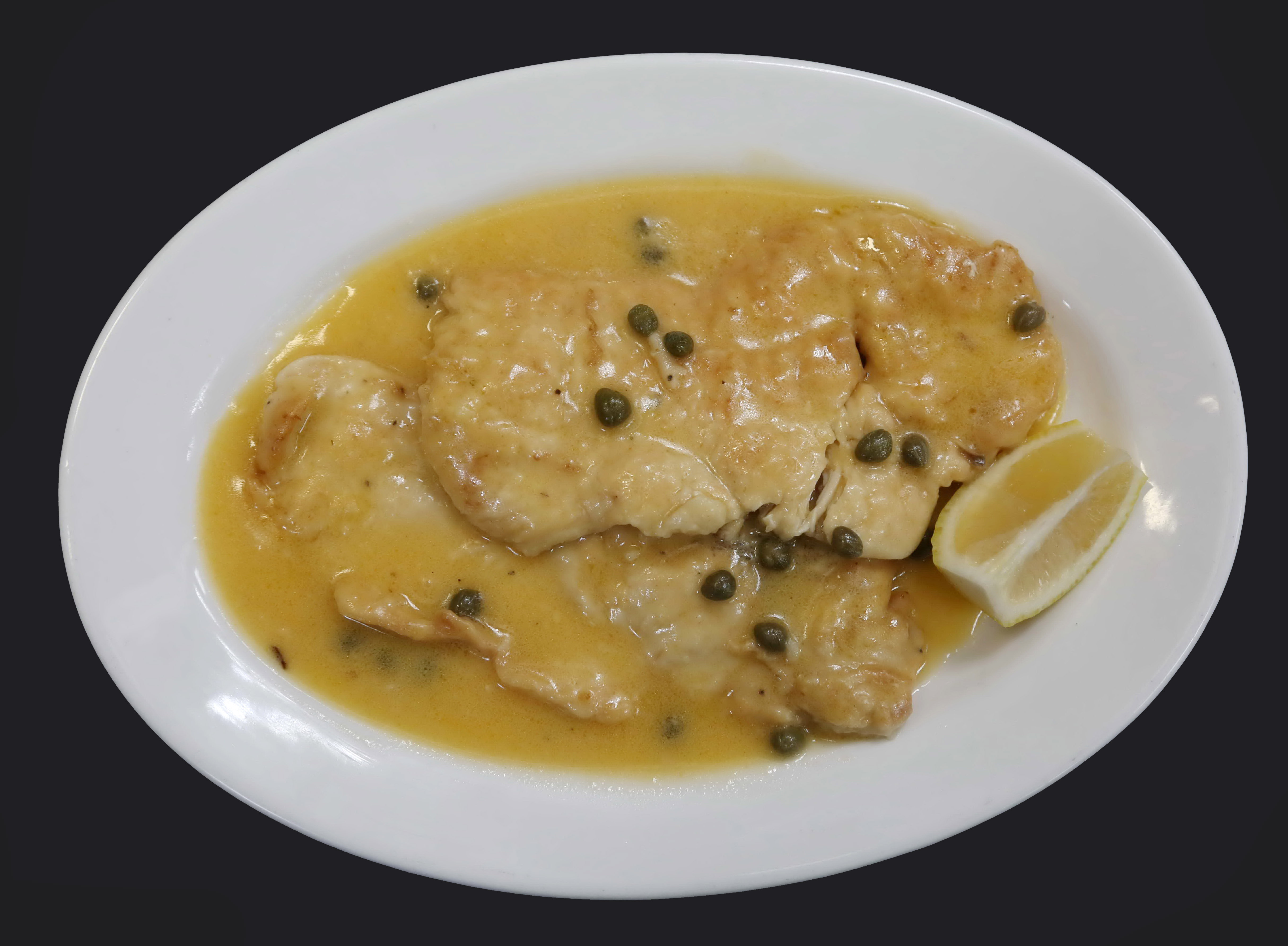 Order Chicken Piccata food online from Famous Calabria store, New York on bringmethat.com
