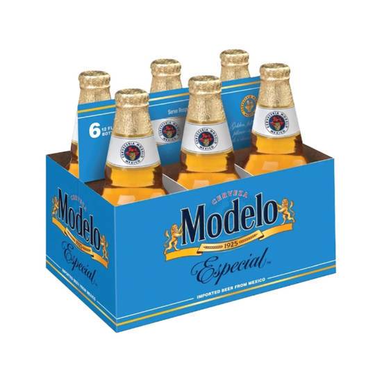 Order Modelo Especial 6 bottles | 4% abv food online from Pink Dot store, Chino Hills on bringmethat.com