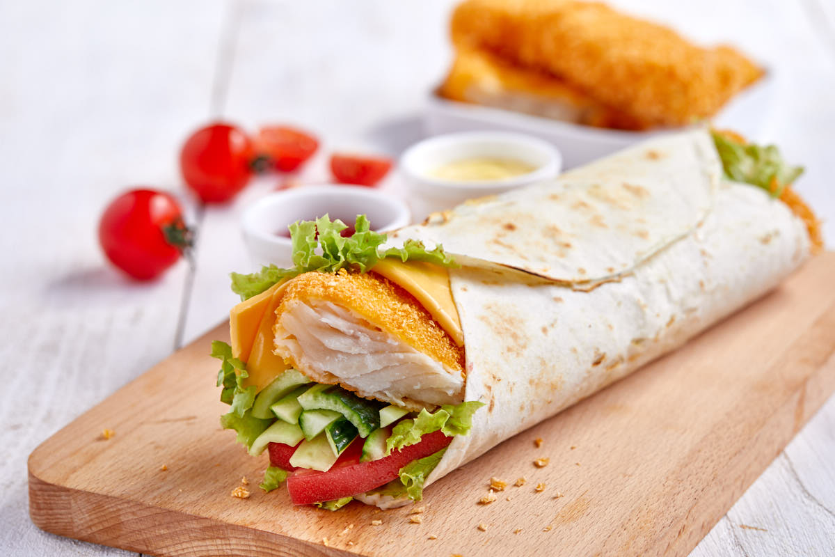 Order Fish Filet (Wrap Or Panini) food online from Jackson Hole store, Englewood on bringmethat.com