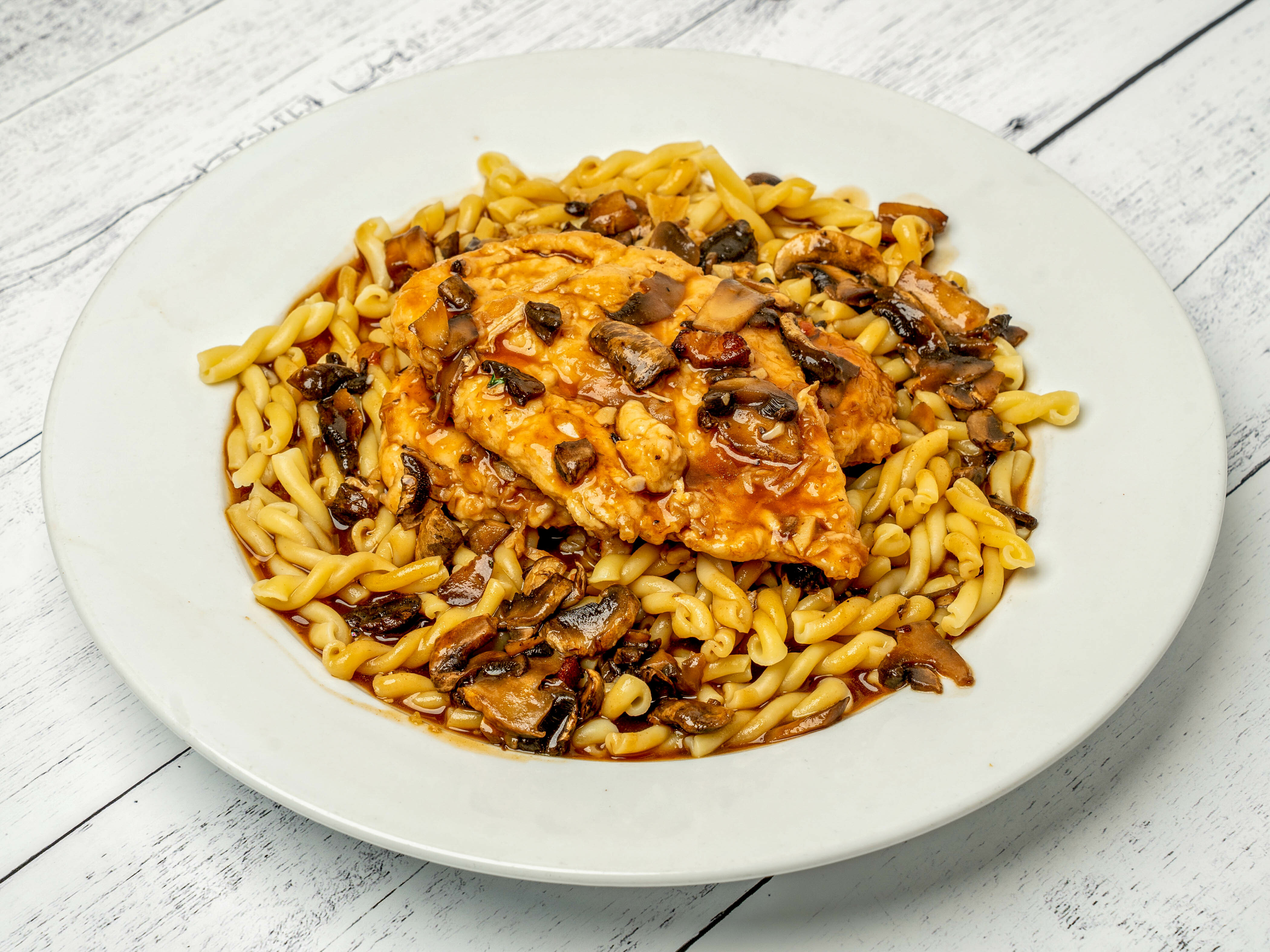 Order Chicken Marsala food online from Salvatore's Restaurant store, Lawrence on bringmethat.com