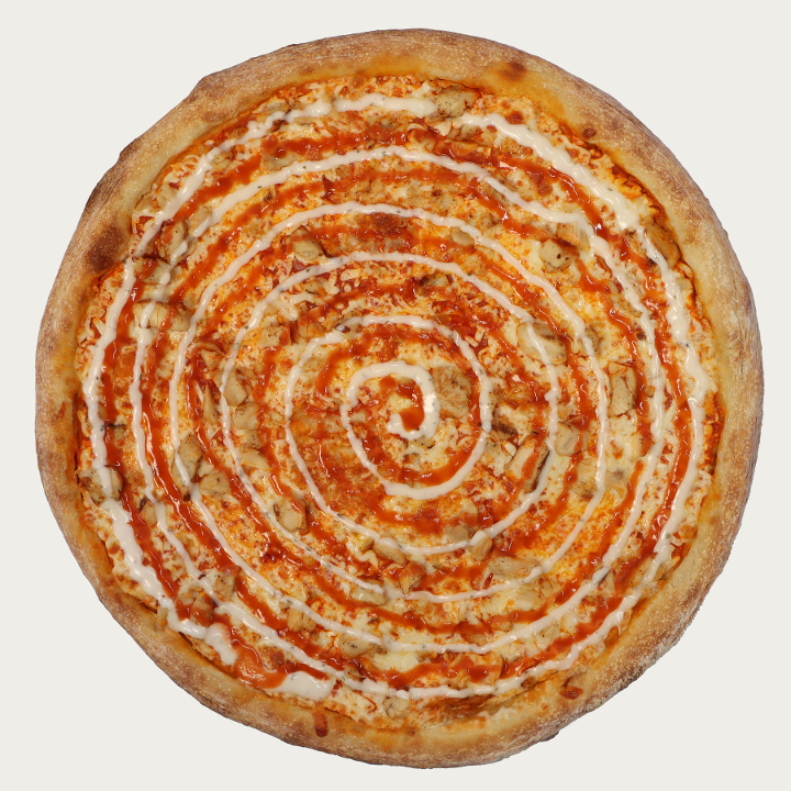 Order Delirious - Buffalo Chicken Pizza (12" Small) food online from Pizzaoki store, San Francisco on bringmethat.com