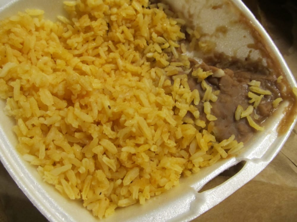 Order Rice and Beans food online from El Rey Restaurant store, Astoria on bringmethat.com