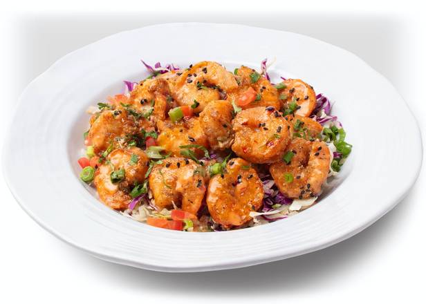 Order DYNAMITE SHRIMP BOWL food online from Waba Grill store, Bakersfield on bringmethat.com