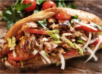 Order Mix Doner Gyro Pita Bread food online from Istanbul Bay store, New York on bringmethat.com