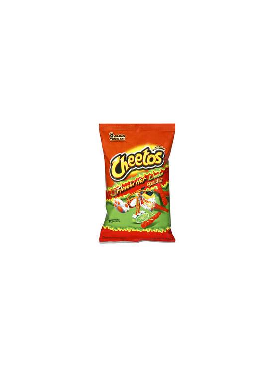 Order Flaming Hot Cheetos Limon 3.5 OZ food online from Chevron Extramile store, Anaheim on bringmethat.com