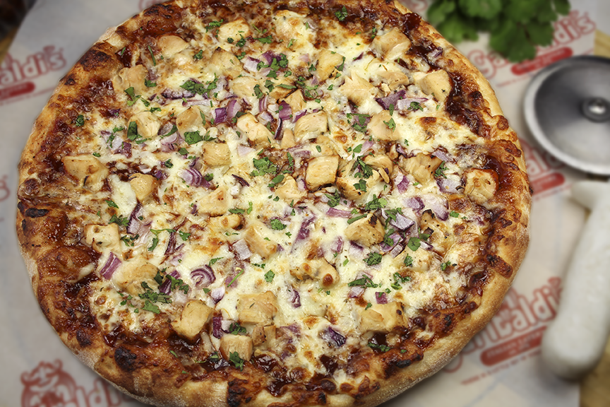 Order Texas BBQ Pizza food online from Garibaldi'S Italian Eatery store, Arlington Heights on bringmethat.com