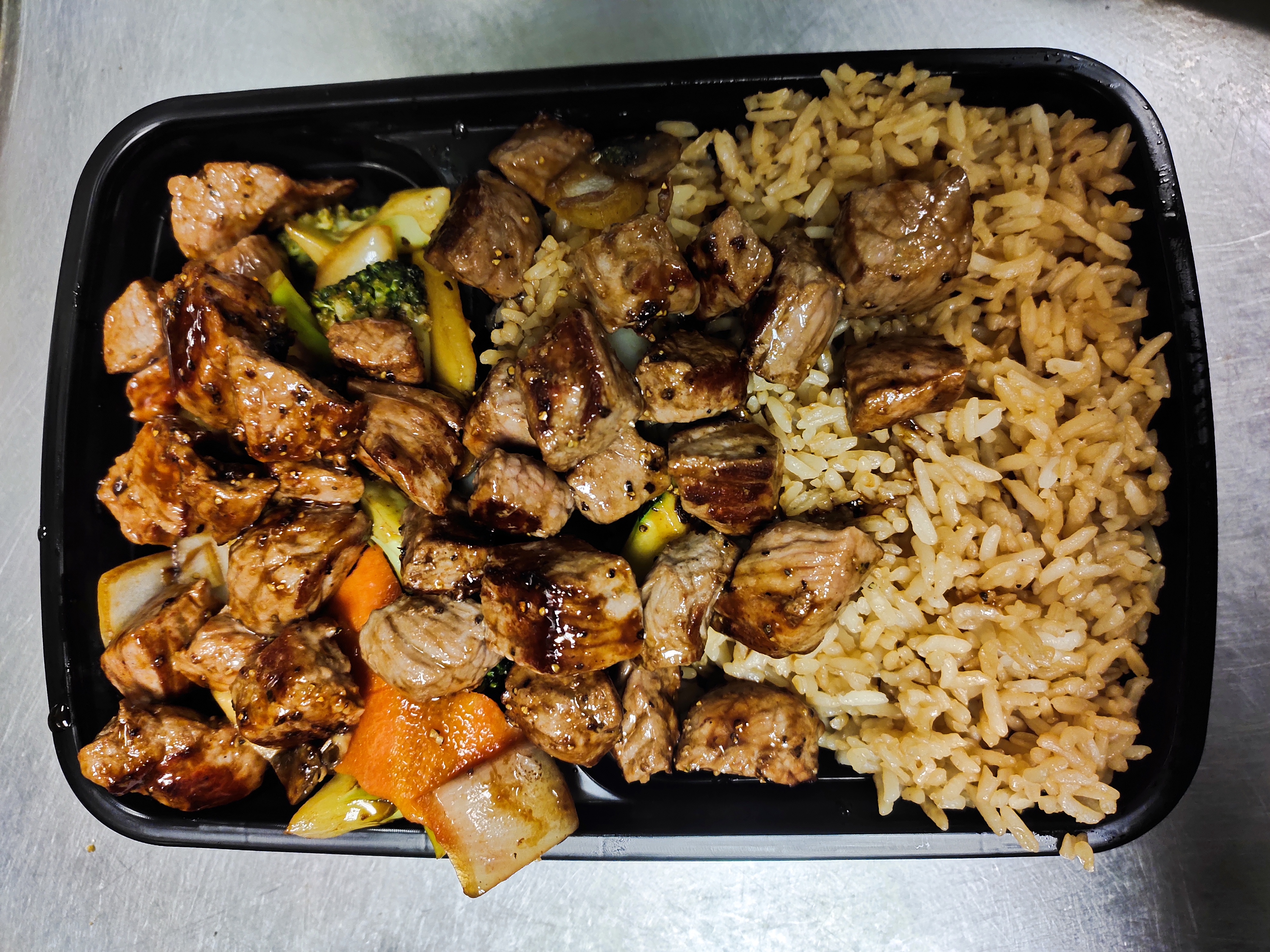 Order 4. Steak Hibachi food online from Jay Asian Fusion store, Longs on bringmethat.com