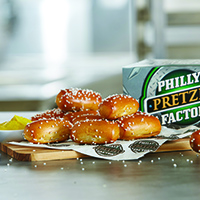 Order Small Rivet Box food online from Philly Pretzel Factory store, Wayne on bringmethat.com