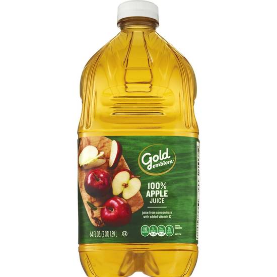 Order Gold Emblem 100% Apple Juice, 64 OZ food online from Cvs store, AURORA on bringmethat.com