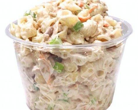 Order Macaroni Salad (8 oz) food online from Pepper Farm Deli store, Santee on bringmethat.com