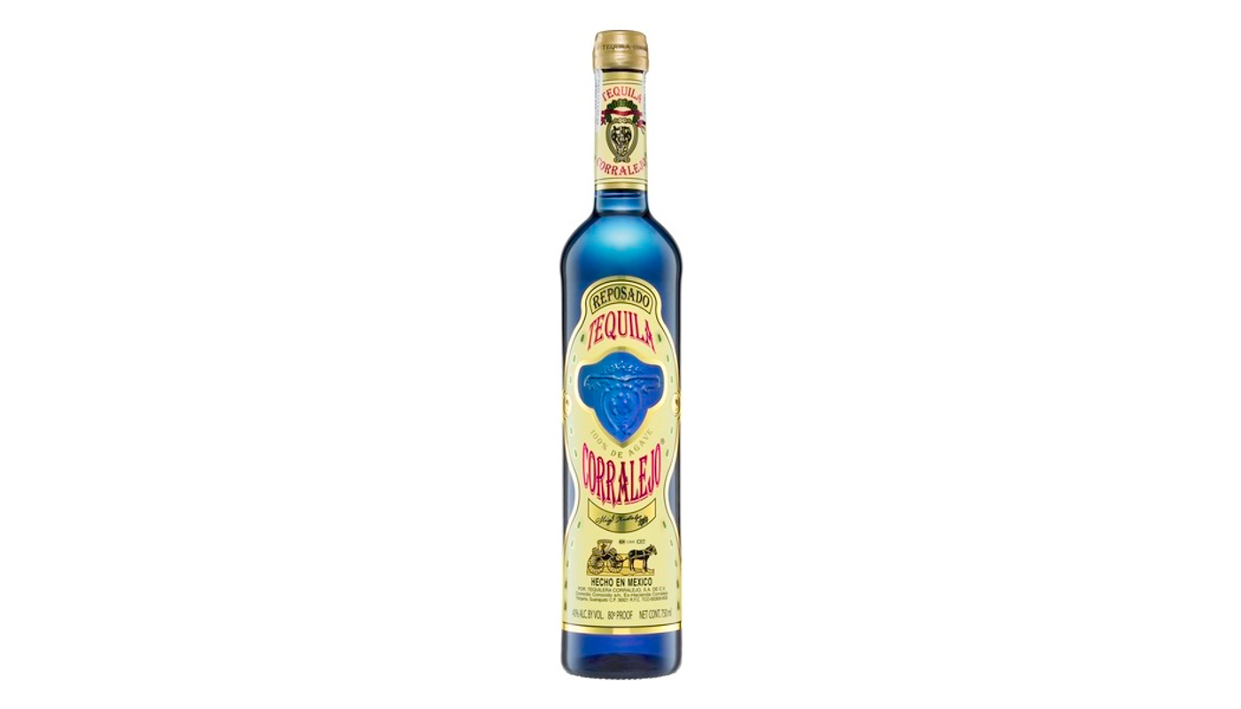 Order Corralejo Tequila Reposado 750mL food online from Golden Rule Liquor store, West Hollywood on bringmethat.com