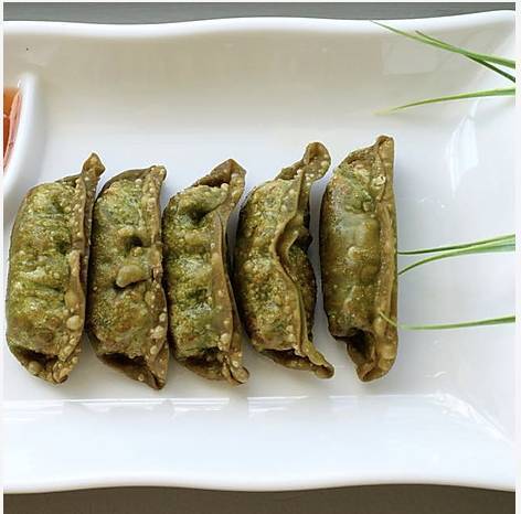 Order Shrimp Gyoza (5 pcs) food online from Wasabi Sushi store, Troutdale on bringmethat.com