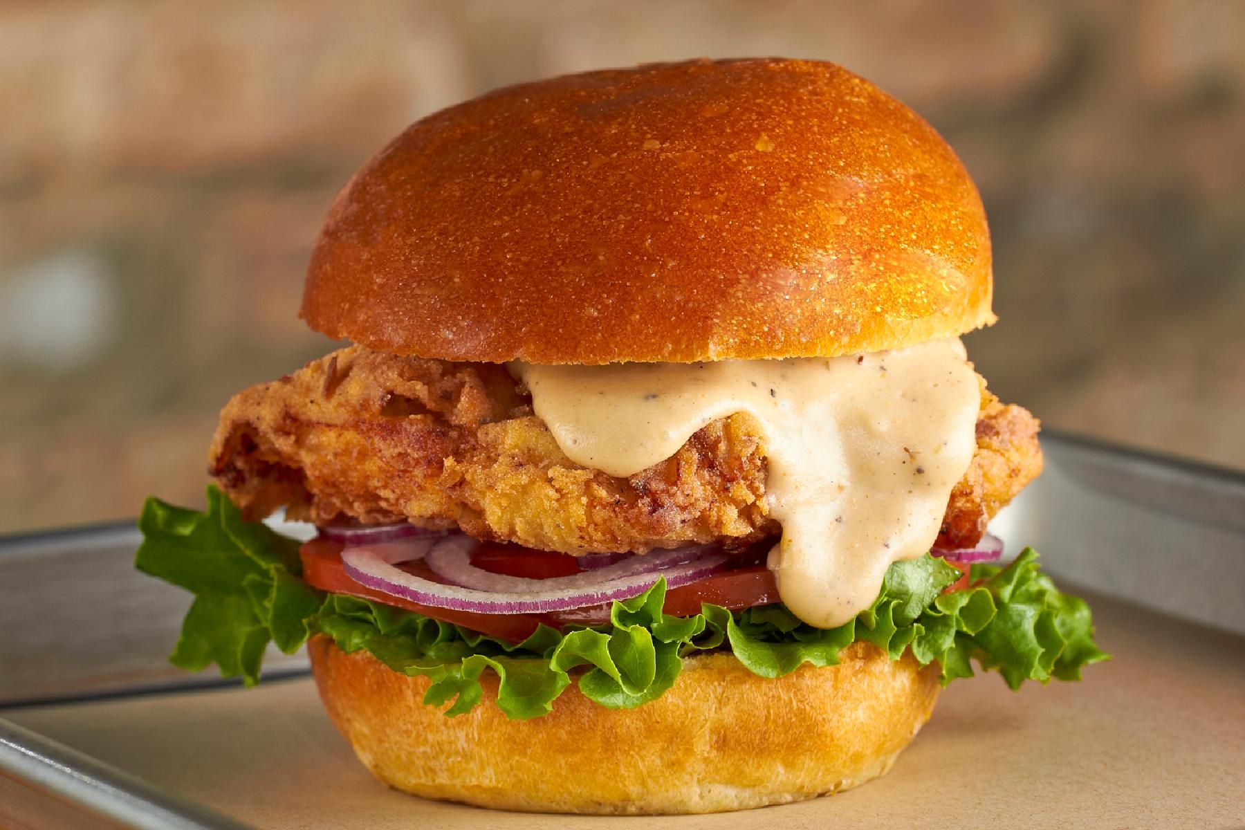 Order Chicken Patty Burger food online from Rego Bagels store, Rego Park on bringmethat.com