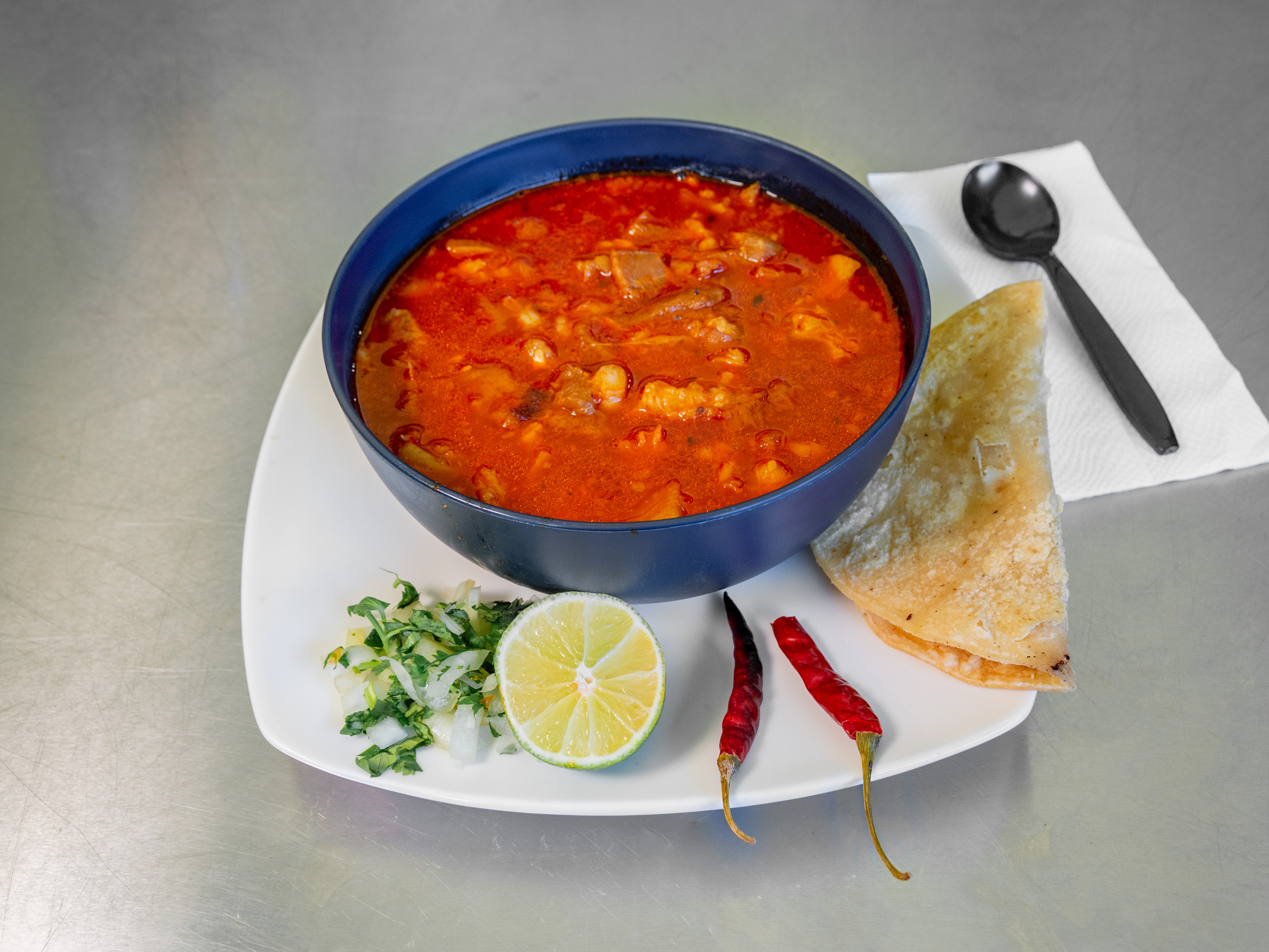 Order Menudo 32 oz. food online from Build Your Own Meal store, Lake Forest on bringmethat.com