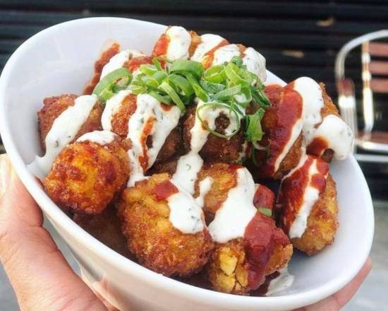 Order Buffalo Tater Tots food online from Real Food Daily store, West Hollywood on bringmethat.com