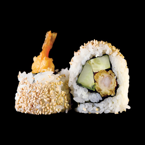 Order  Shrimp Tempura Roll (8pcs) food online from Sushi Gogo store, Berkeley on bringmethat.com
