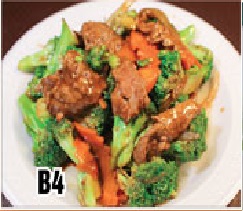 Order B4. Beef with Broccoli food online from Zen Noodles store, Naperville on bringmethat.com