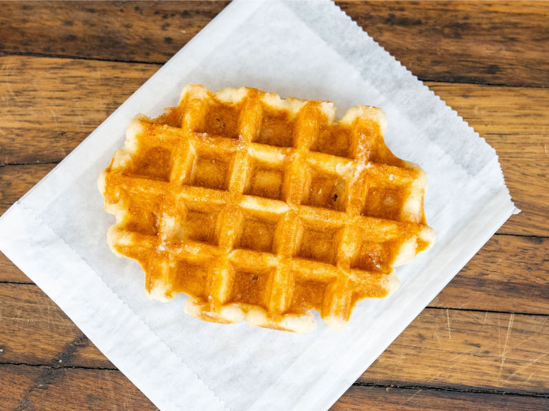 Order Hot Belgian Waffle food online from Sobol store, Gainesville on bringmethat.com