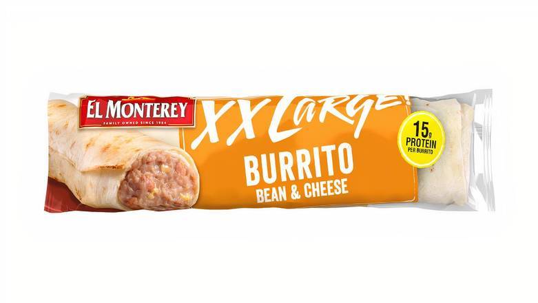 Order El Monterey XXL Bean & Cheese Burrito food online from Mac On 4th store, Alton on bringmethat.com