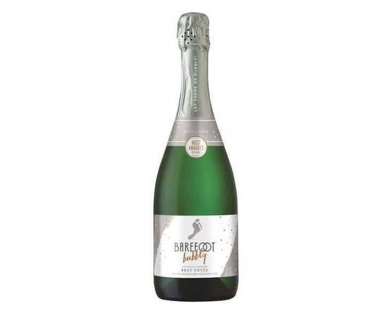 Order Barefoot Bubbly Brut Cuvee, 750mL bottle (10.5% ABV) food online from Central Liquor Market store, Los Angeles on bringmethat.com
