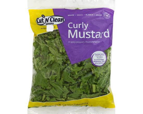 Order Cut 'N Clean · Curly Mustard (10 oz) food online from Safeway store, Gilroy on bringmethat.com