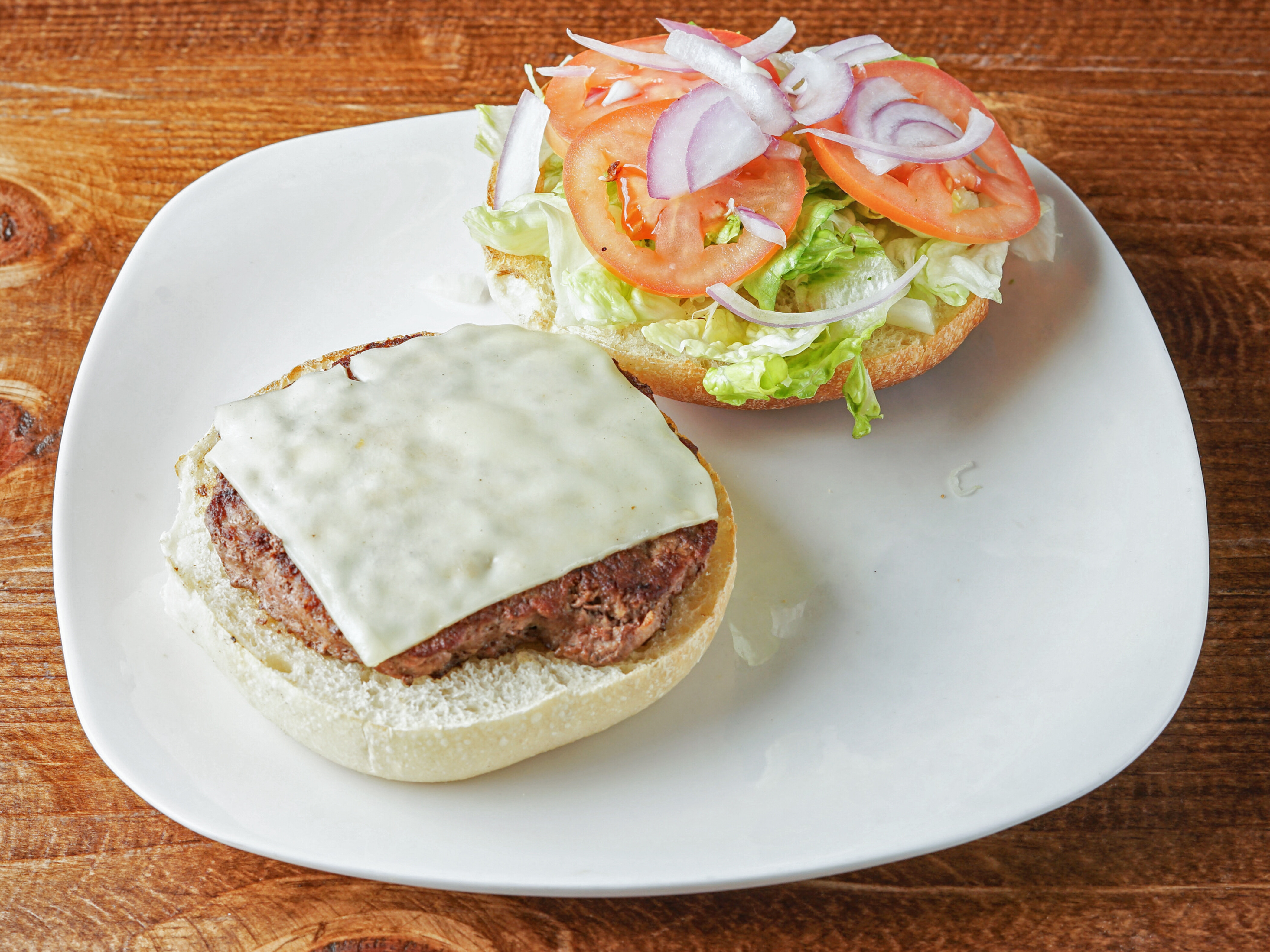 Order Cheese Burger Sandwich food online from Brothers Pizza store, Harrisburg on bringmethat.com