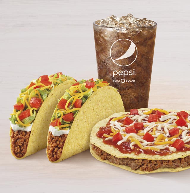Order Mexican Pizza Combo food online from Taco Bell store, Eagle River on bringmethat.com