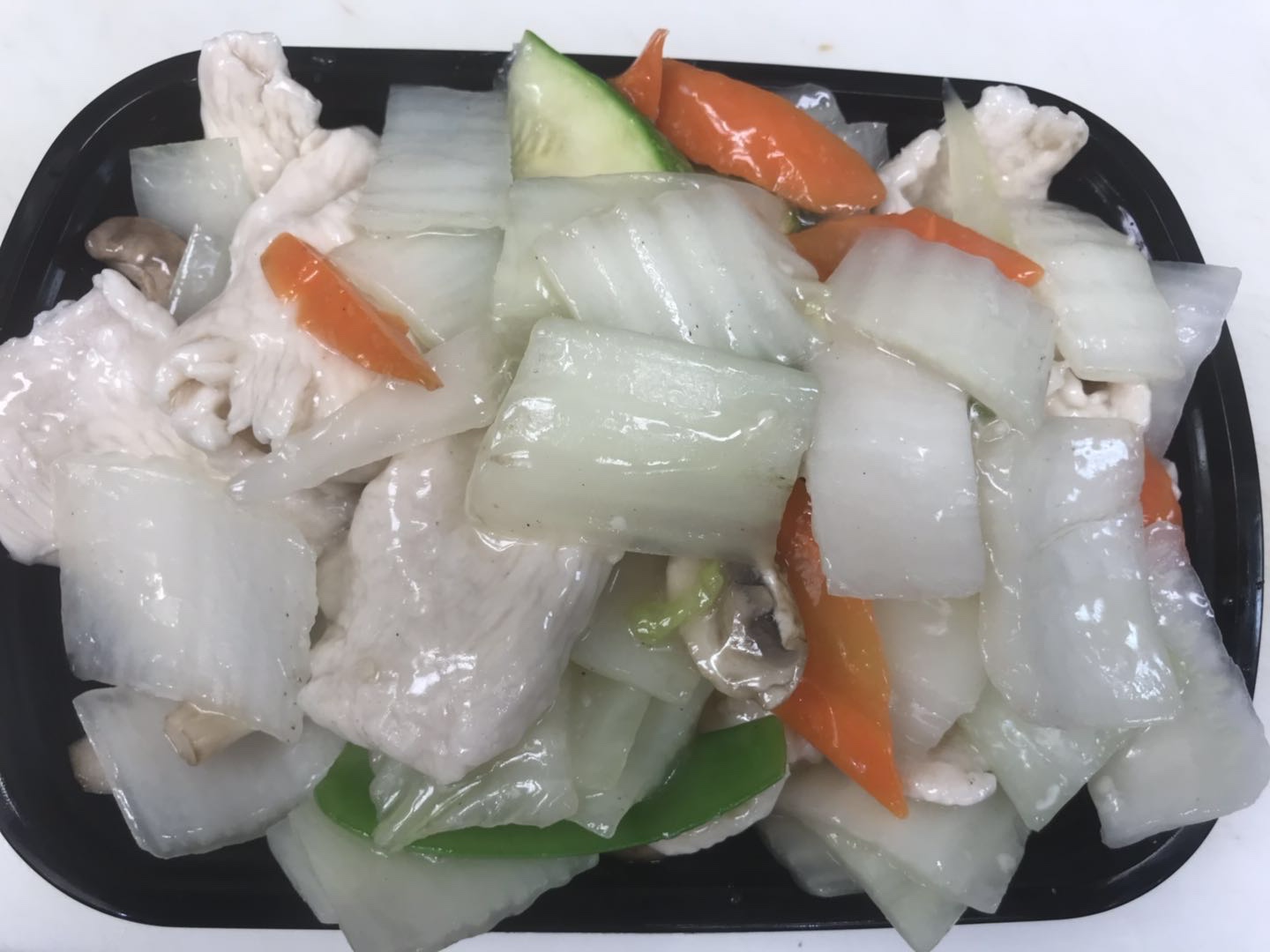Order 55. Chicken with Chinese Vegetable 白菜鸡（大 food online from JJ China store, Morrisville on bringmethat.com