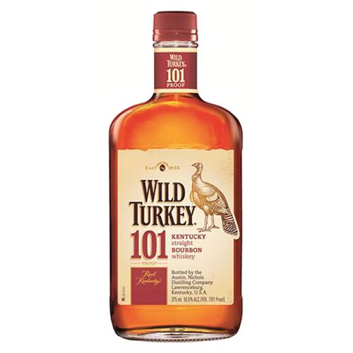 Order Wild Turkey 101 Bourbon - 375ml/Single food online from Bottle Shop & Spirits store, Los Alamitos on bringmethat.com