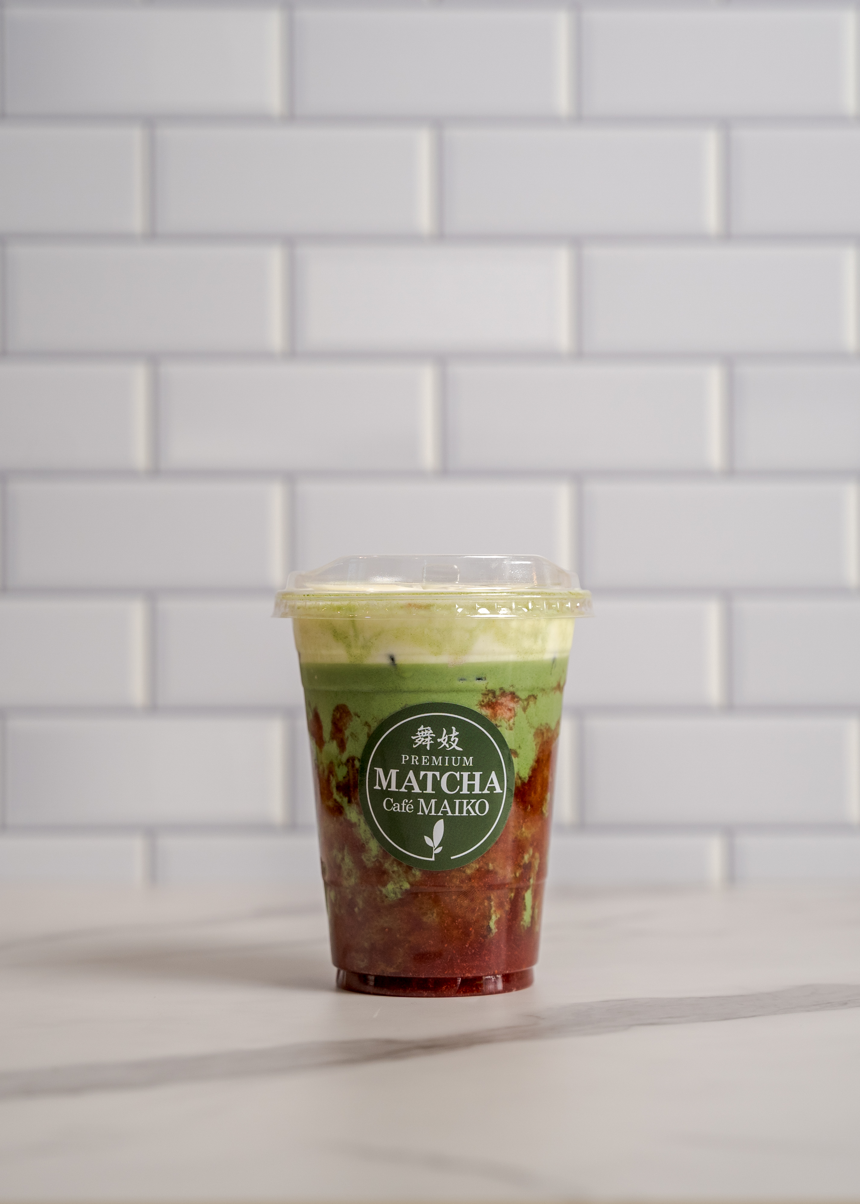 Order Strawberry Cheese Matcha Latte food online from Matcha Cafe Maiko Escondido store, Escondido on bringmethat.com